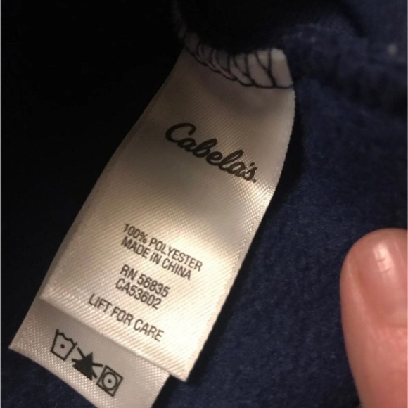 Cabela's fleece jacket - Picture 7 of 7